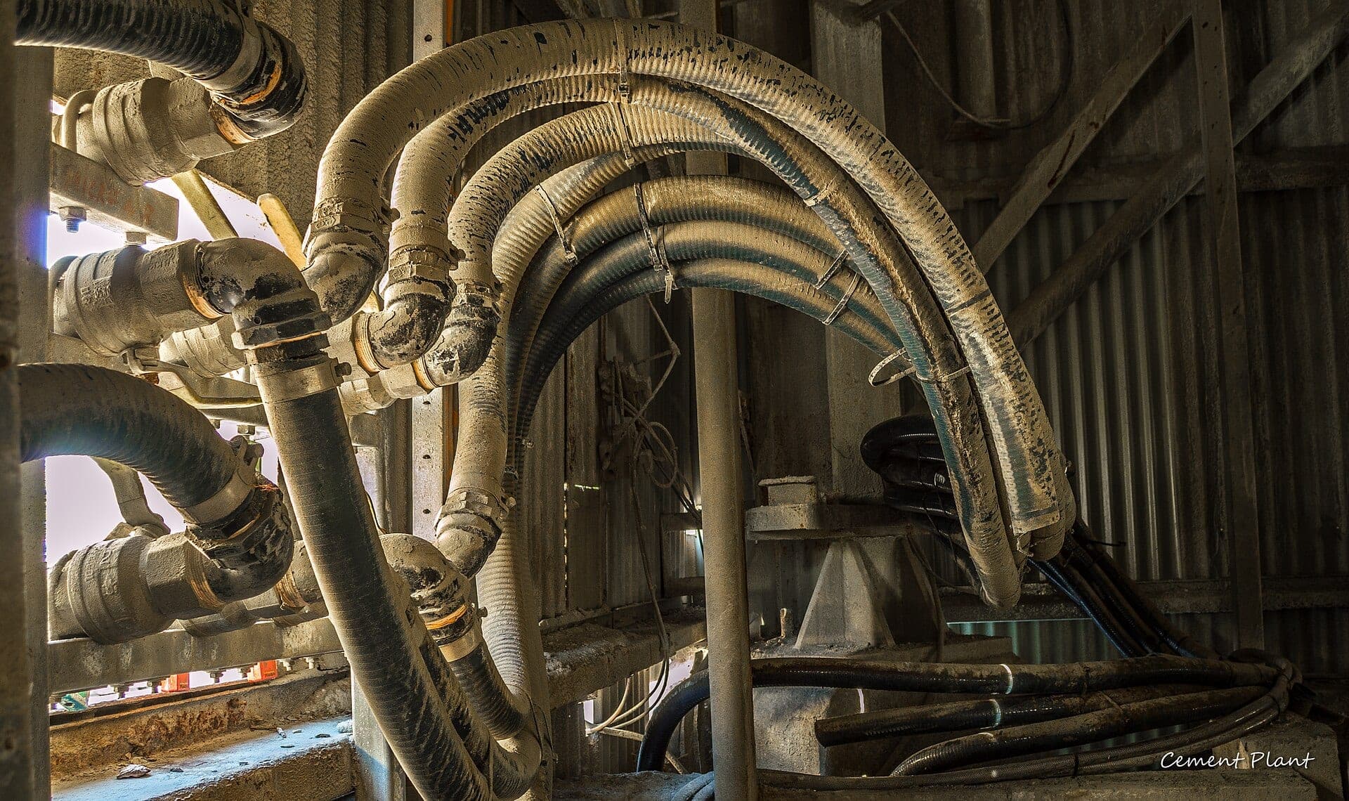 Industrial plant piping and process equipment